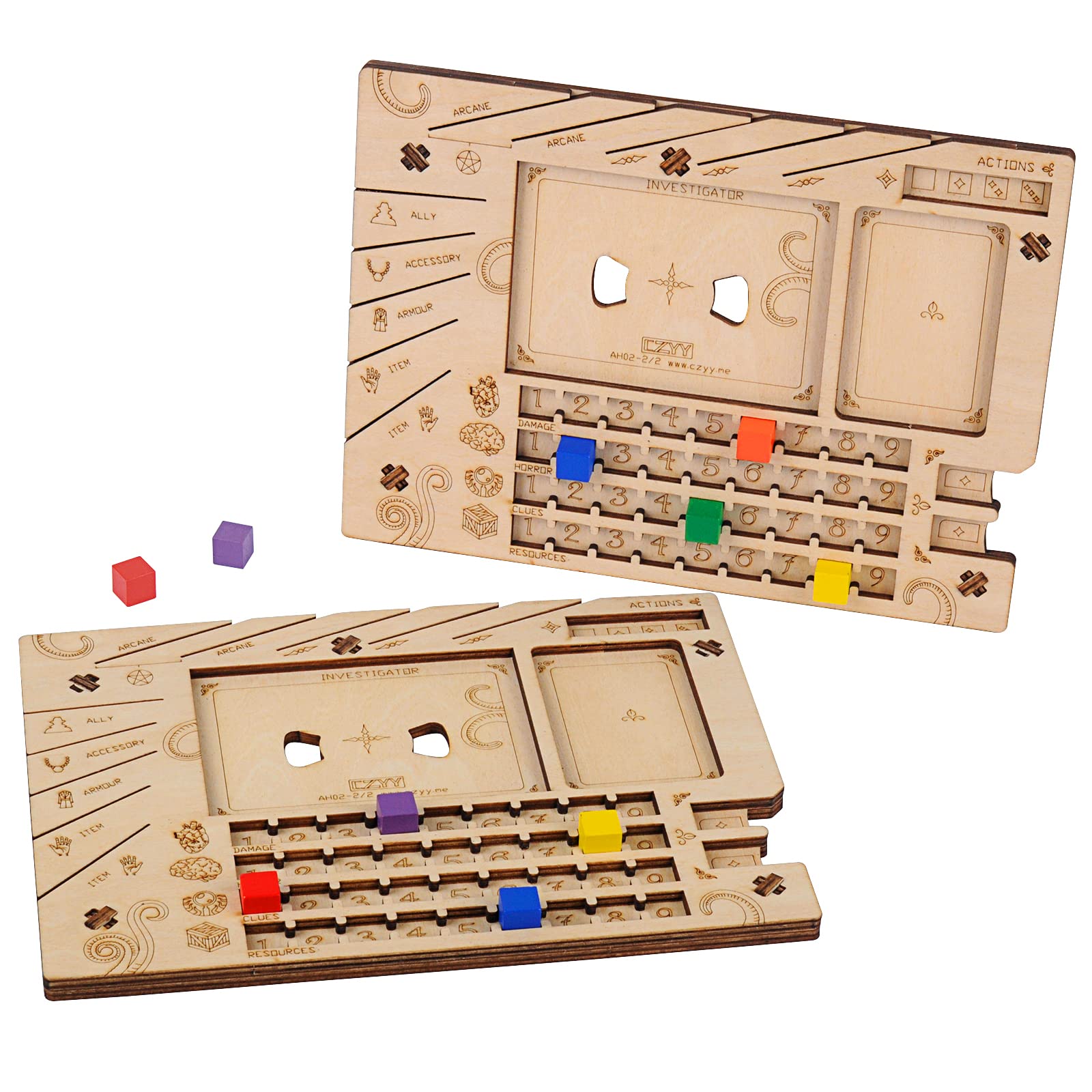 Amazon.com: Investigator Dashboard Set of 2 Player Organization